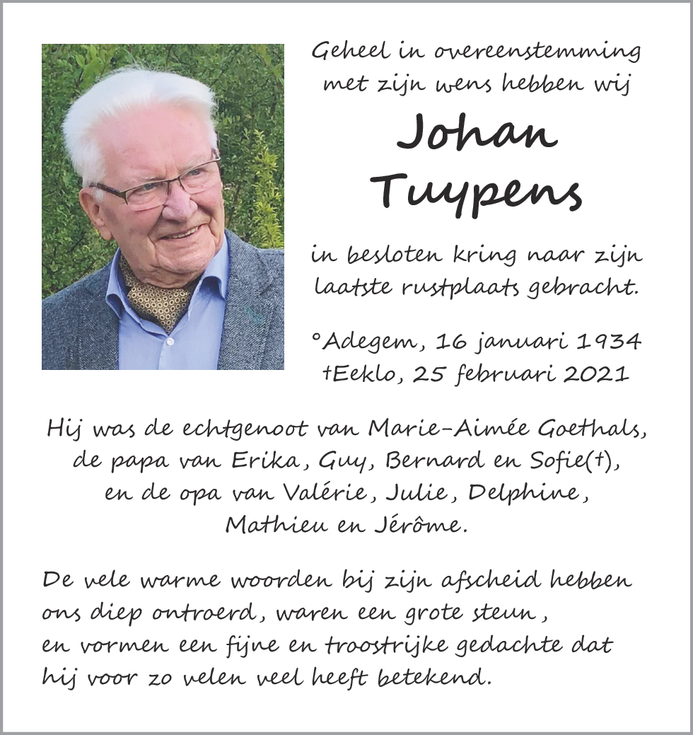 Johan Tuypens