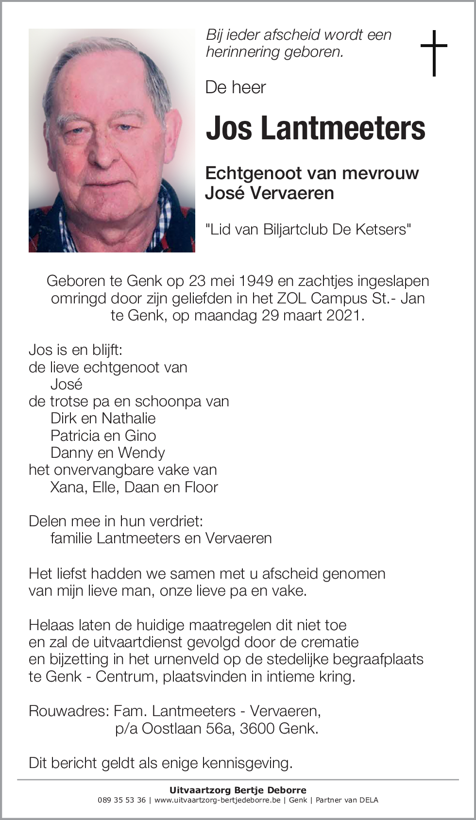 Jos Lantmeeters