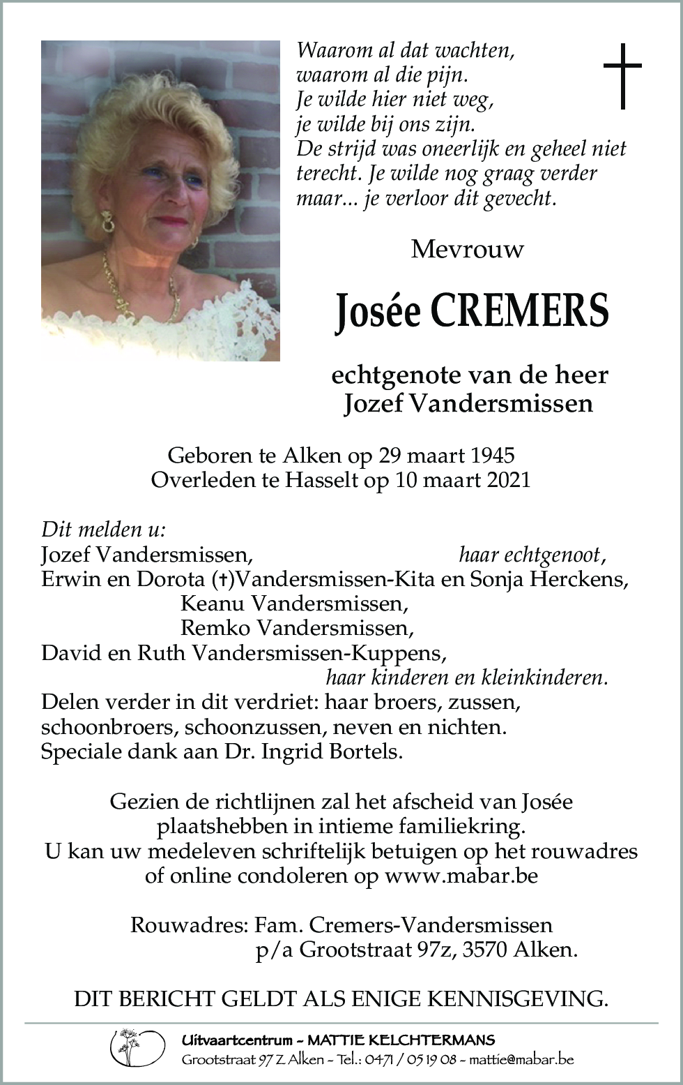 Josée CREMERS