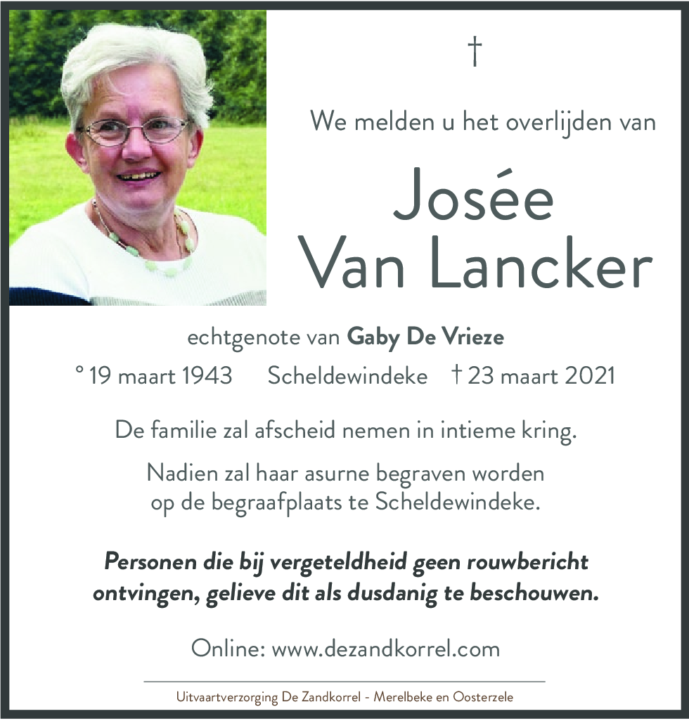 Josée Van Lancker