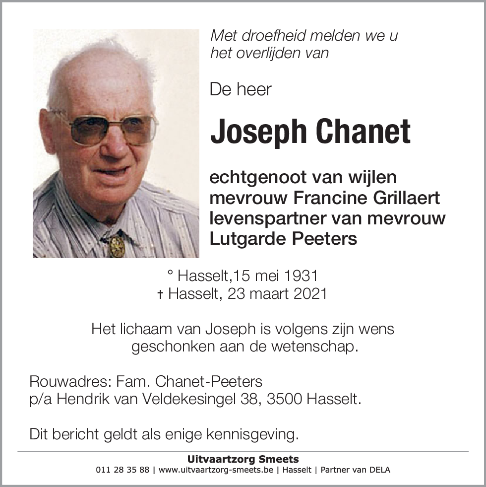 Joseph Chanet