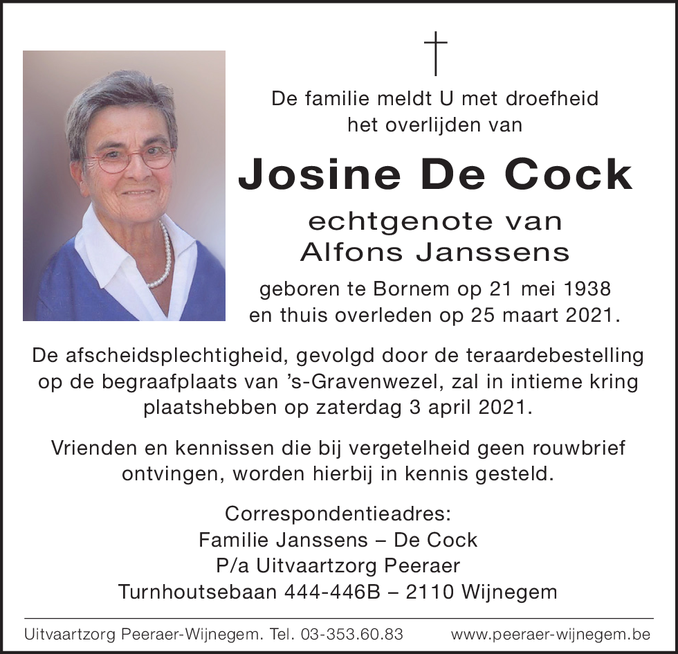 Josina De Cock
