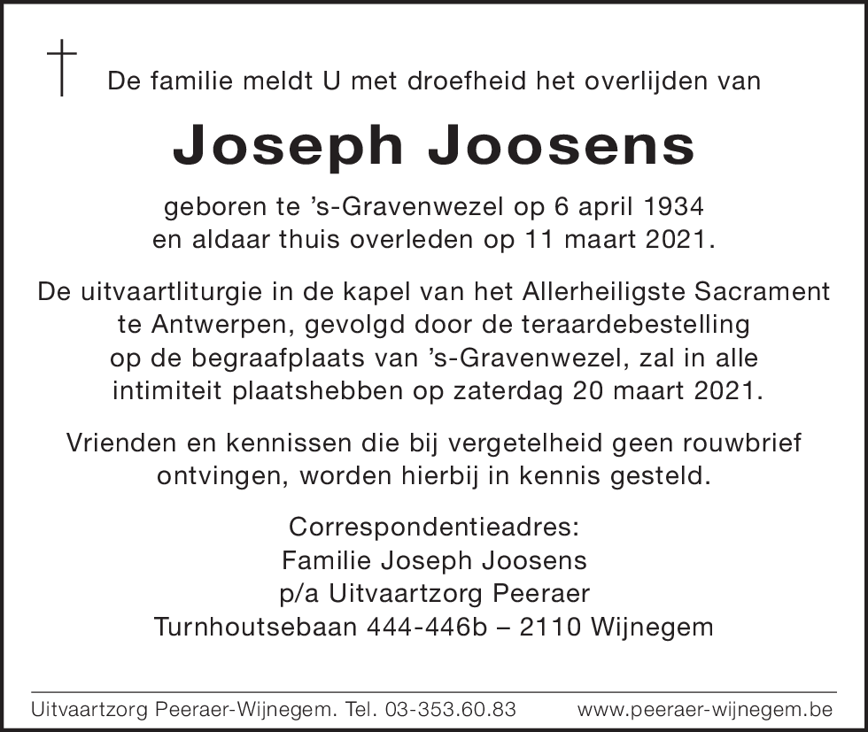 Jospeh Joosens