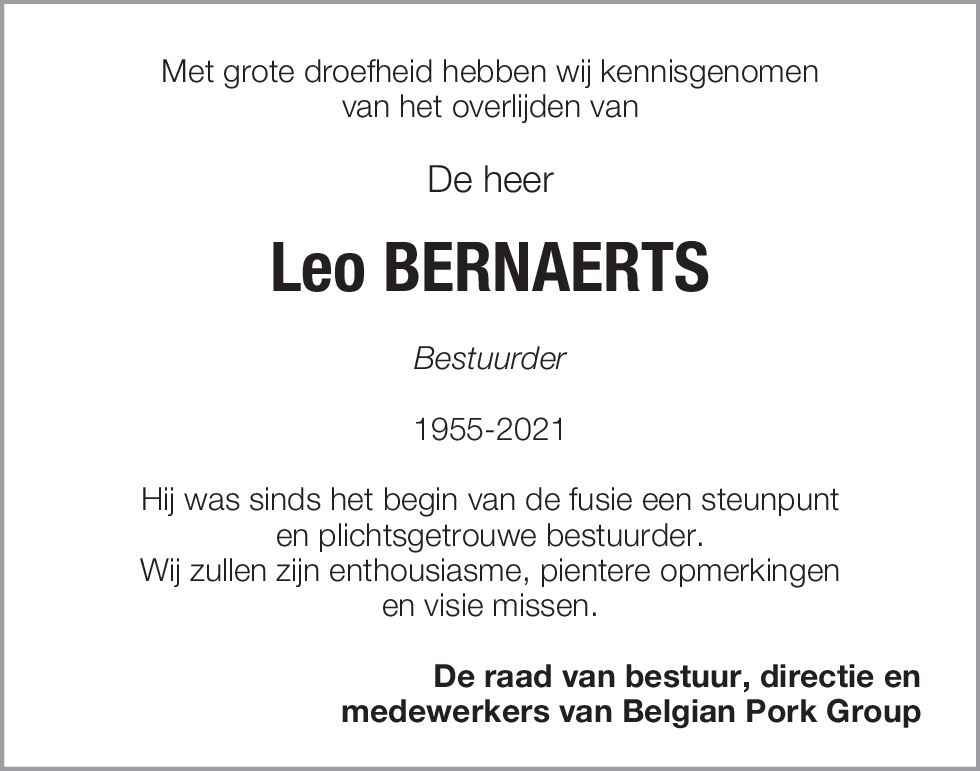 Leo Bernaerts
