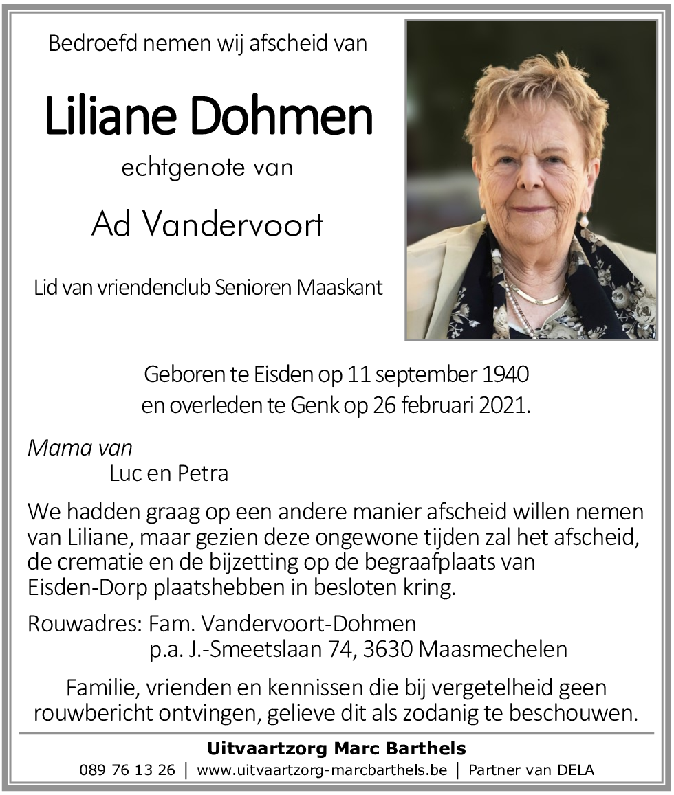 Liliane Dohmen