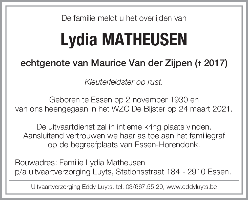 Lydia Matheusen