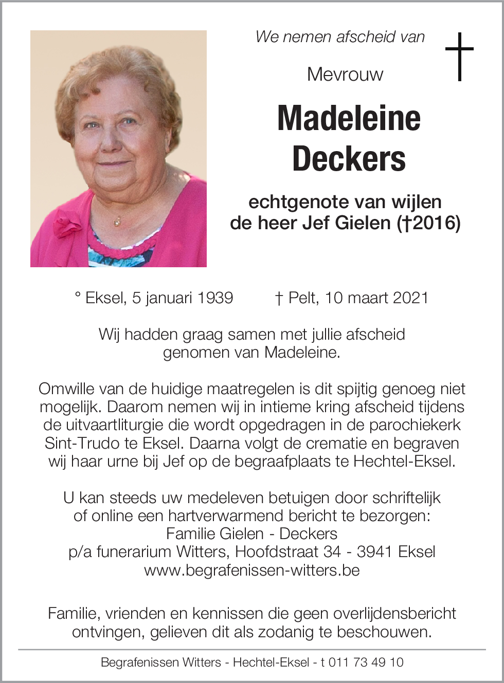 Madeleine Deckers