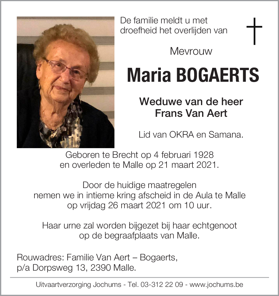 Maria Bogaerts