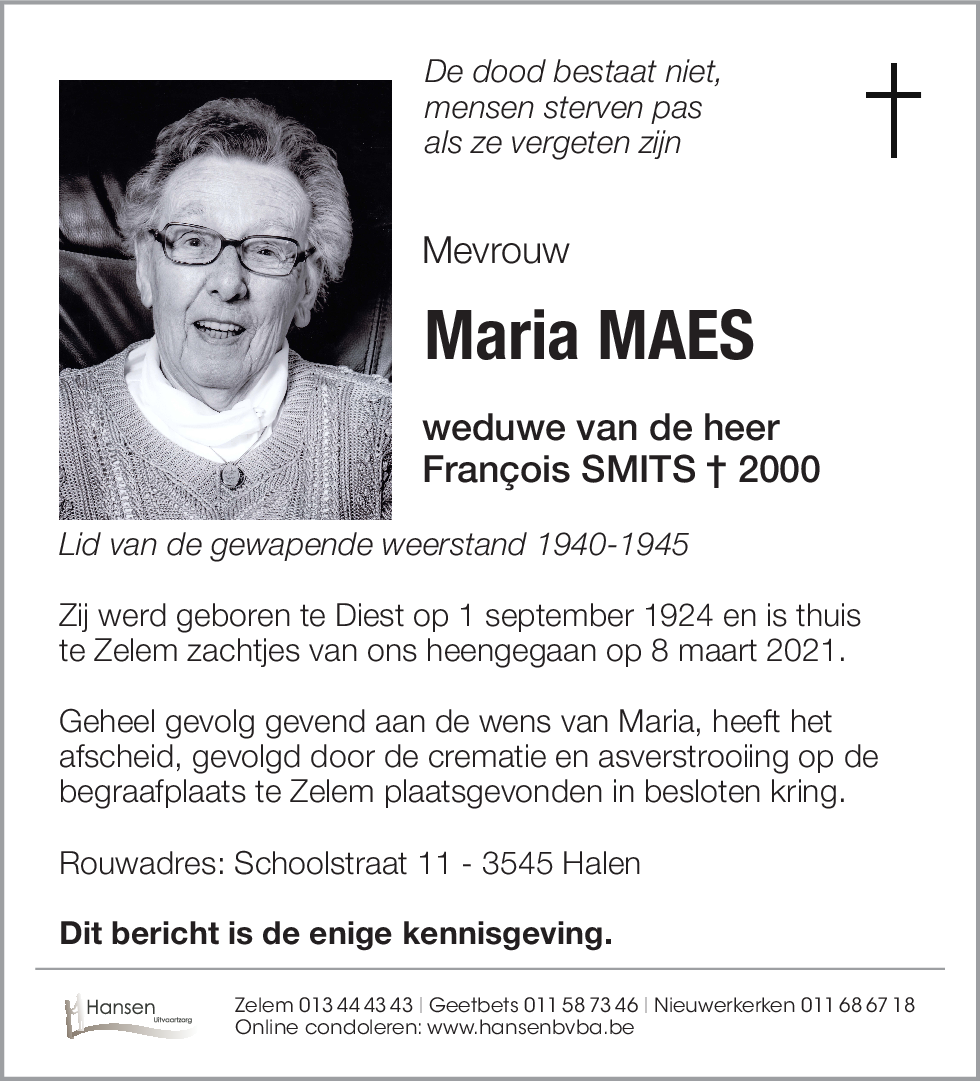 Maria MAES
