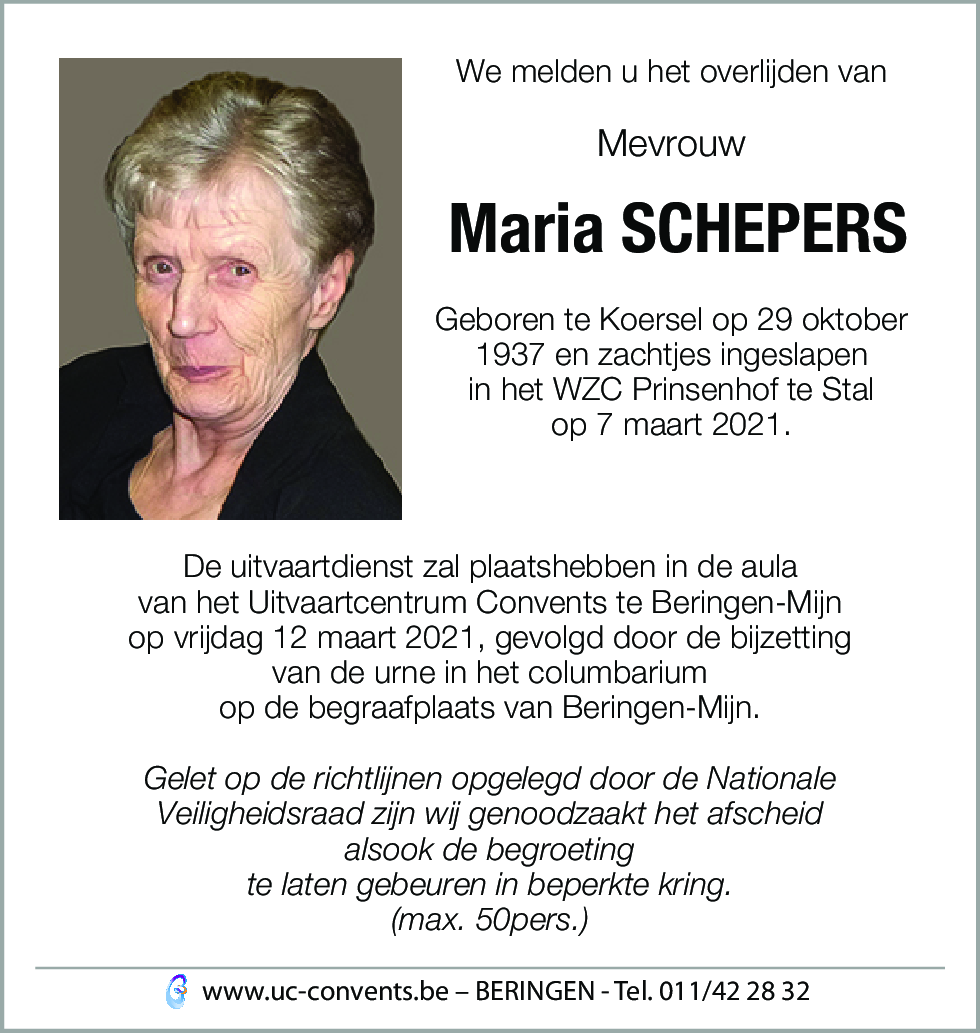 Maria Schepers