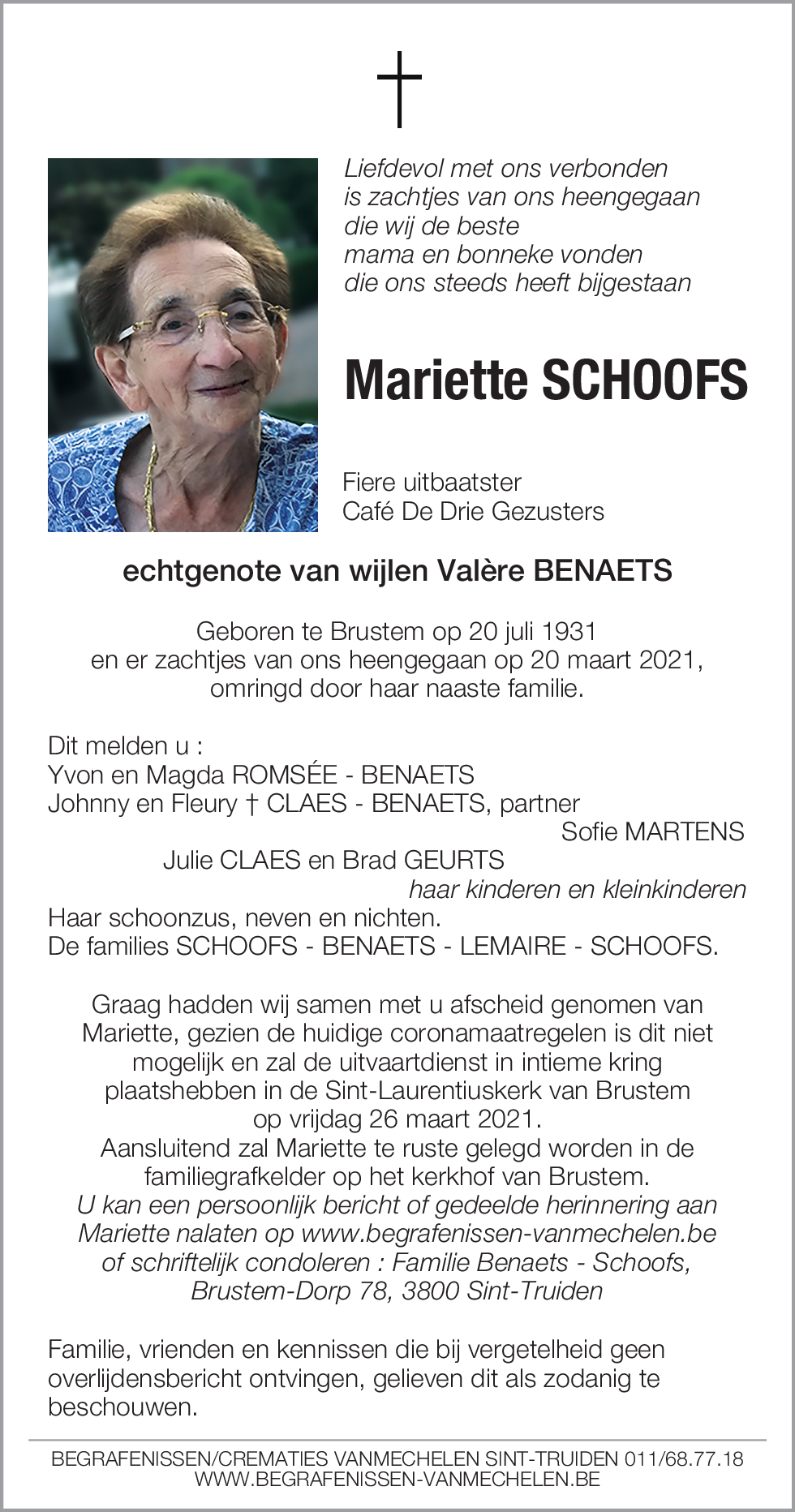 Mariette Schoofs