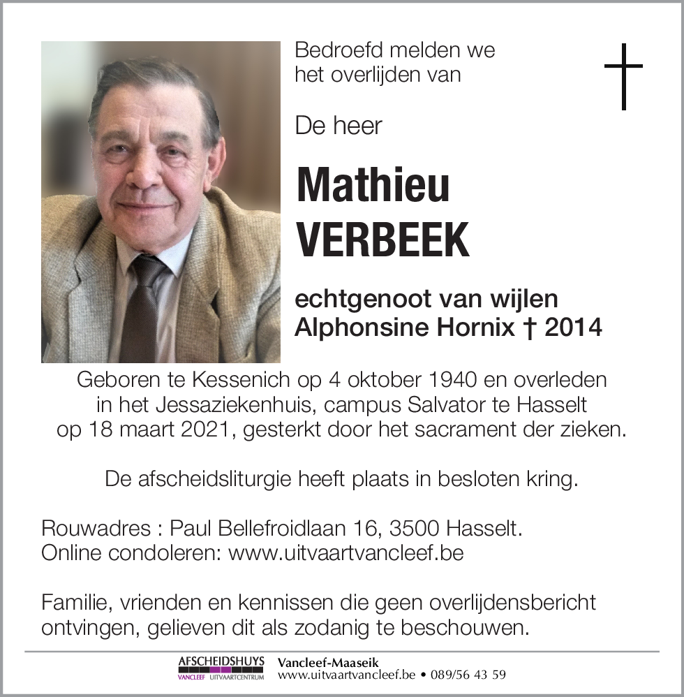 Mathieu Verbeek