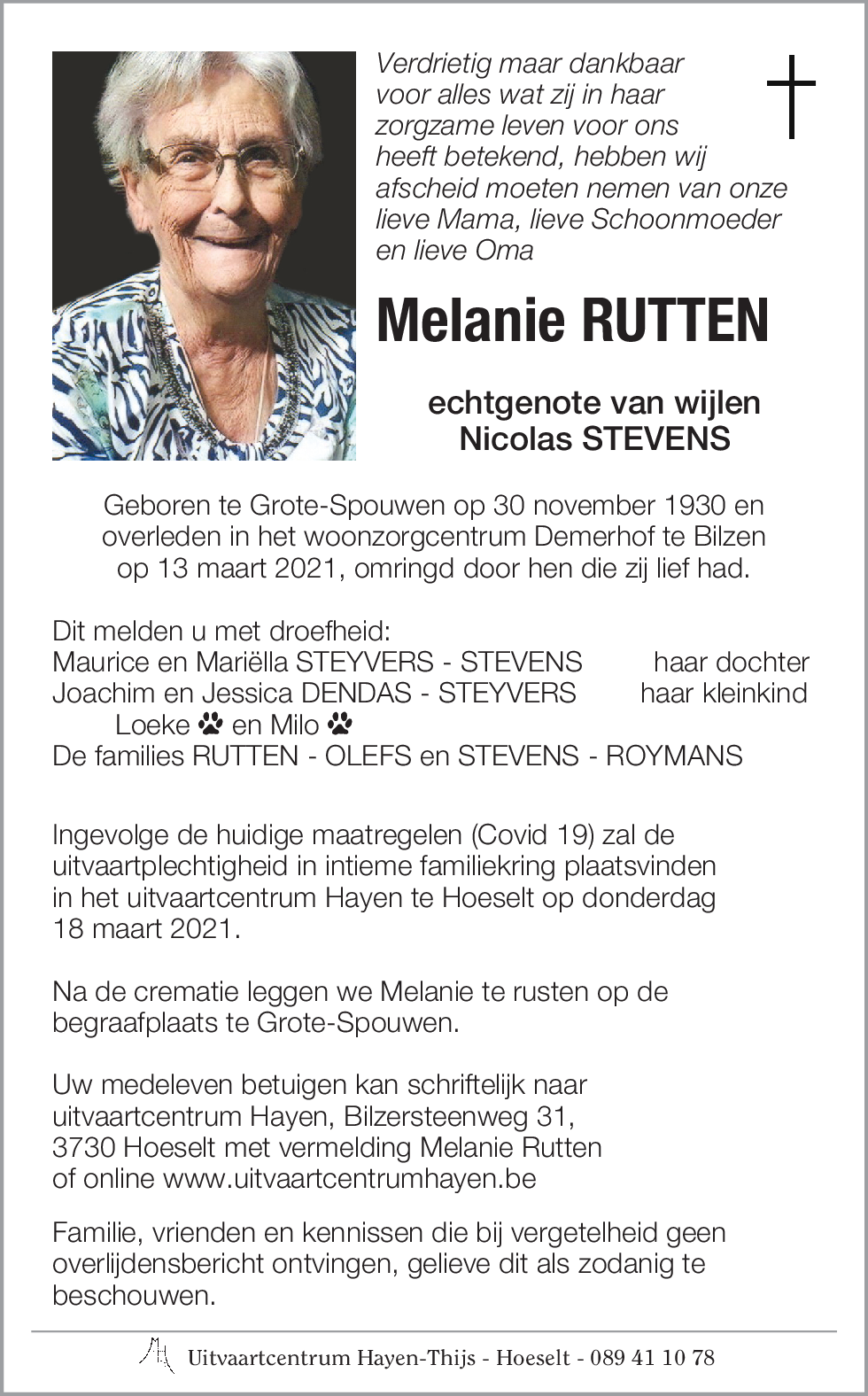 Melanie RUTTEN