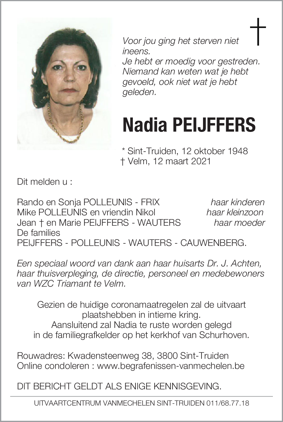 Nadia Peijffers