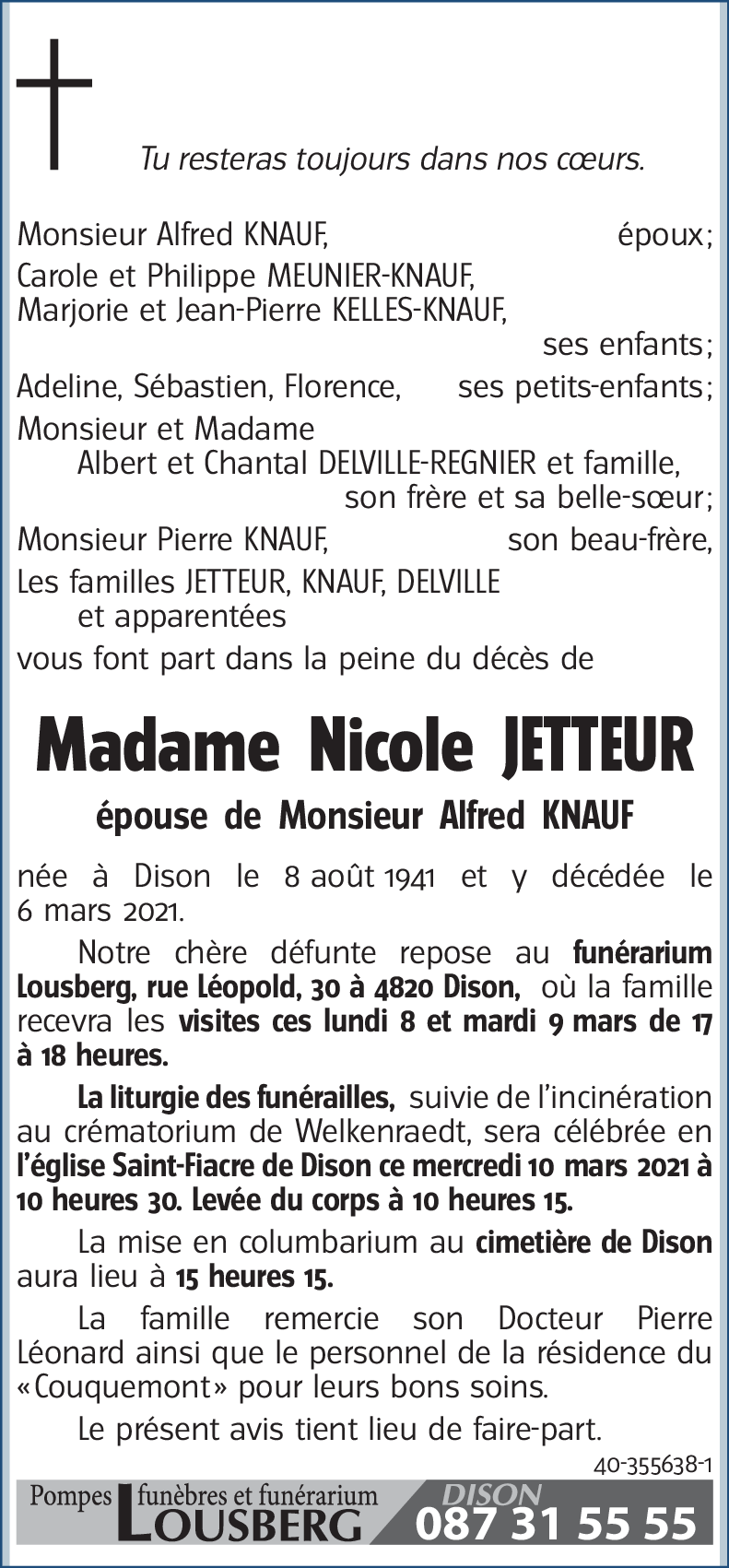 Nicole JETTEUR