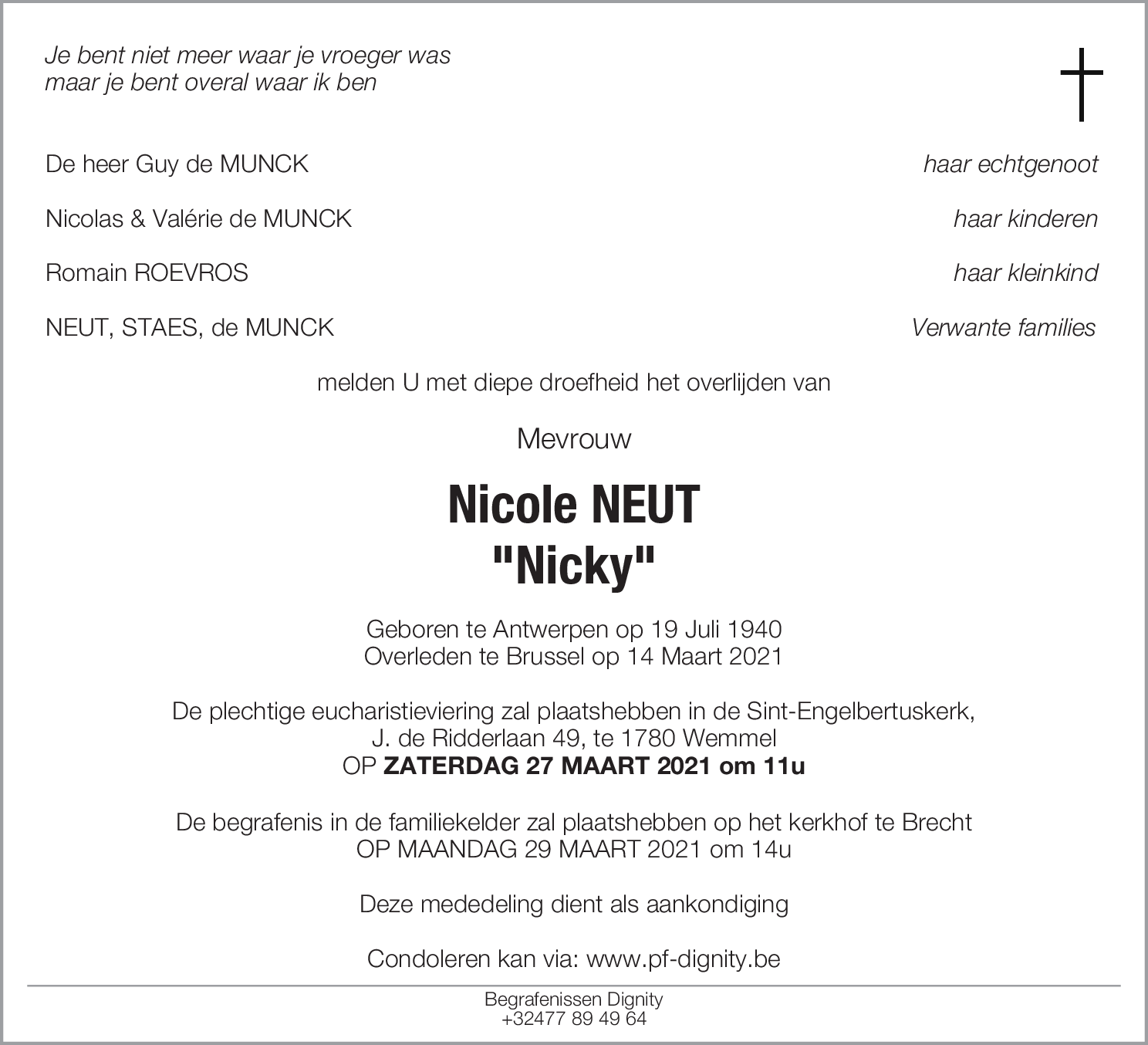 Nicole (Nicky) Neut