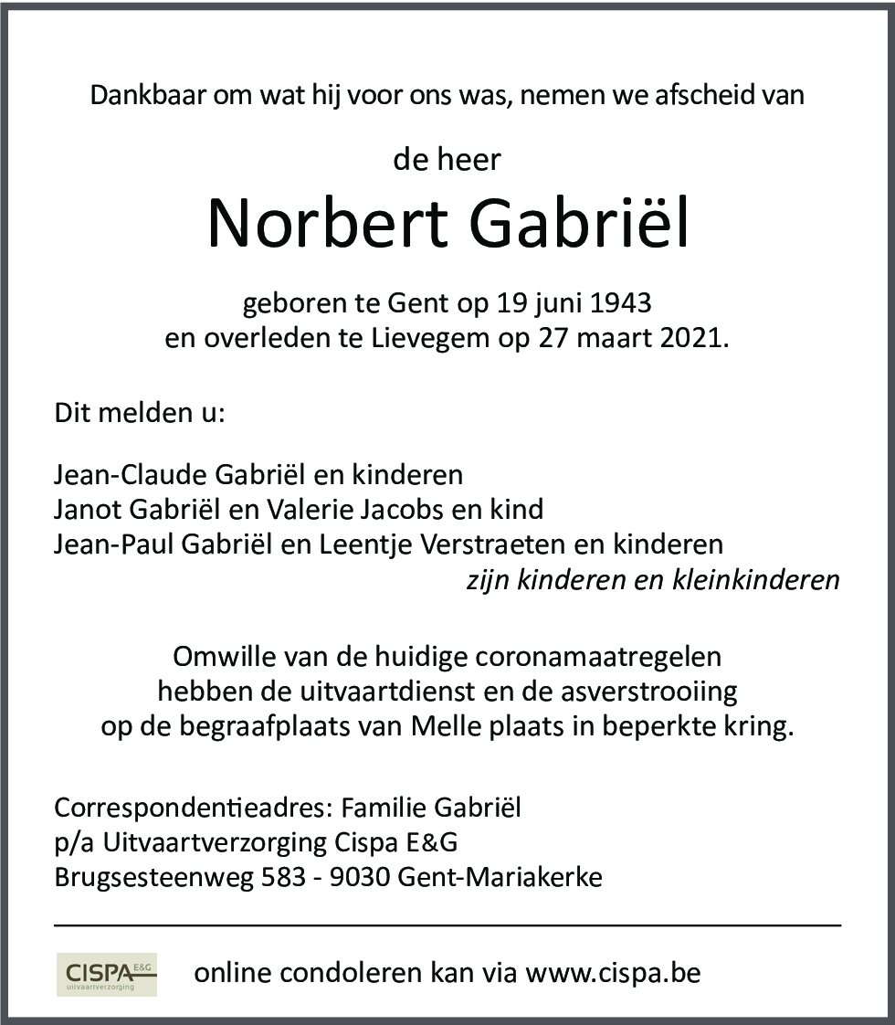 Norbert Gabriël