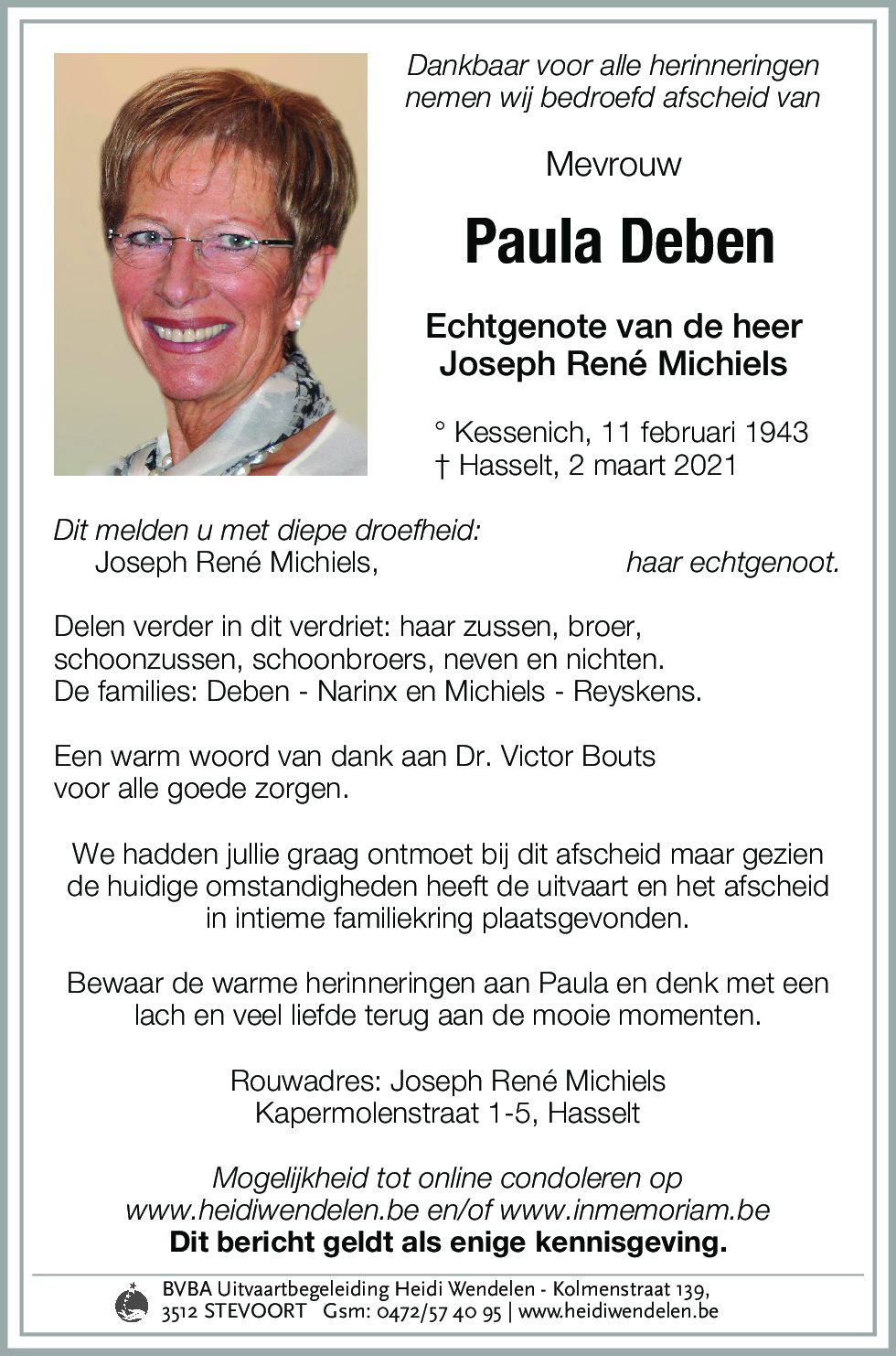 Paula Deben