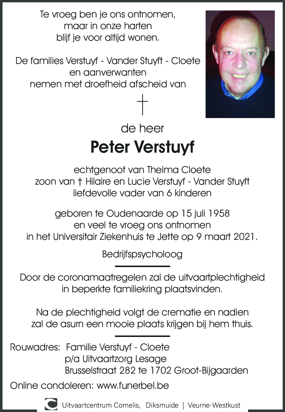 Peter Verstuyf