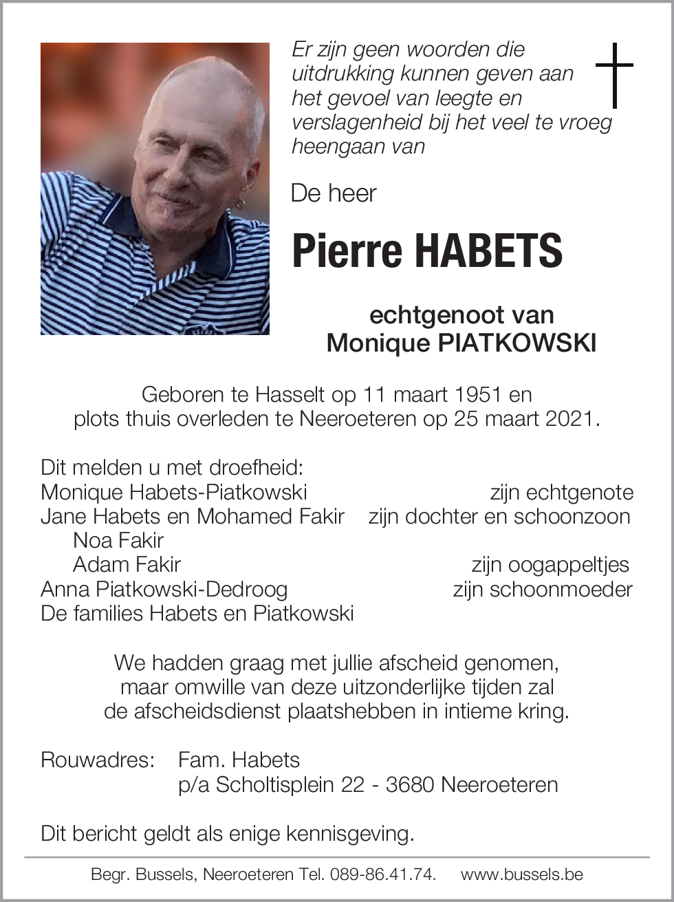 Pierre HABETS