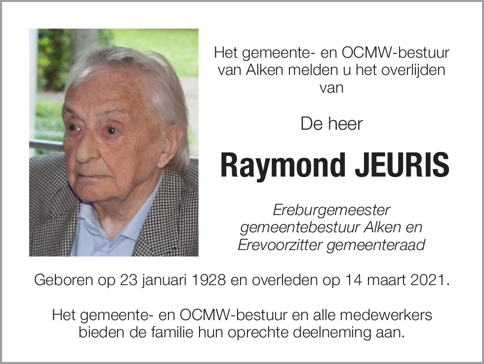Raymond JEURIS