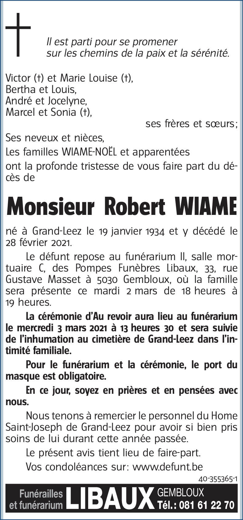 Robert WIAME