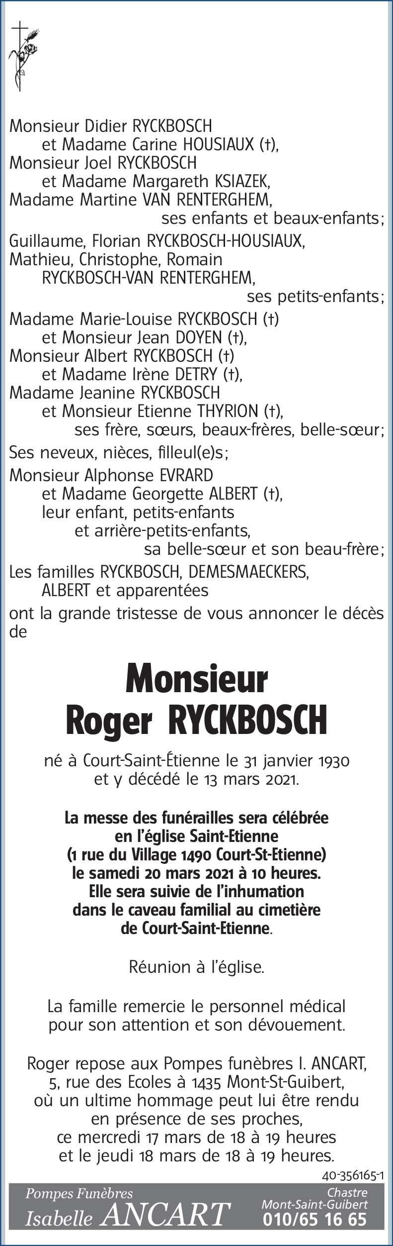 Roger RYCKBOSCH