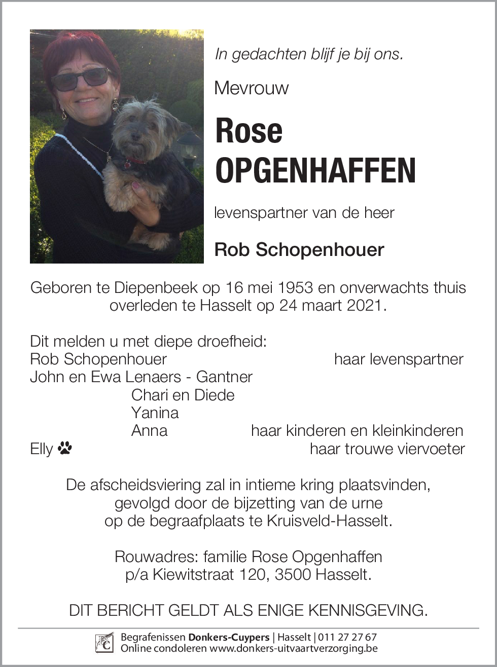 Rose Opgenhaffen