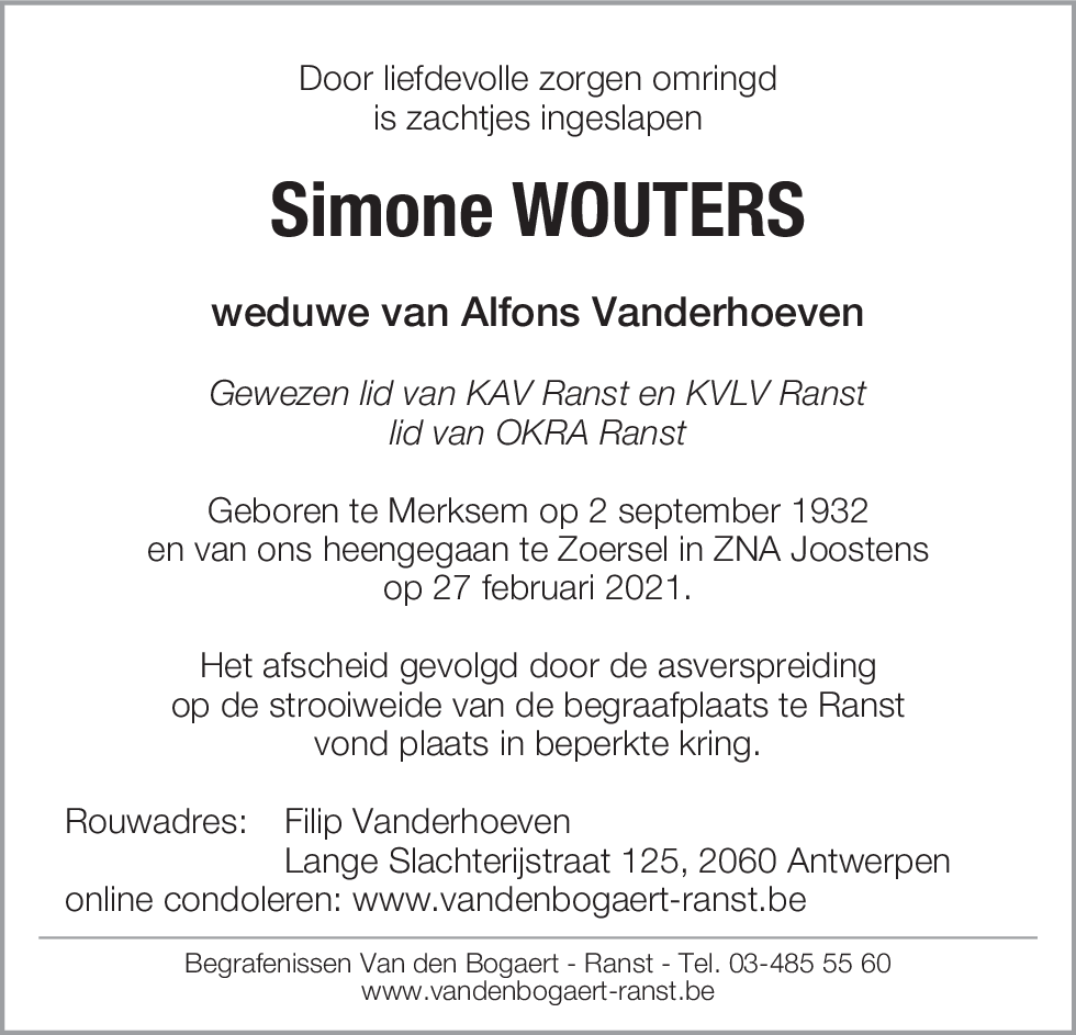 Simone Wouters