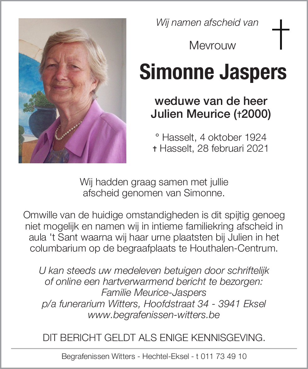 Simonne Jaspers