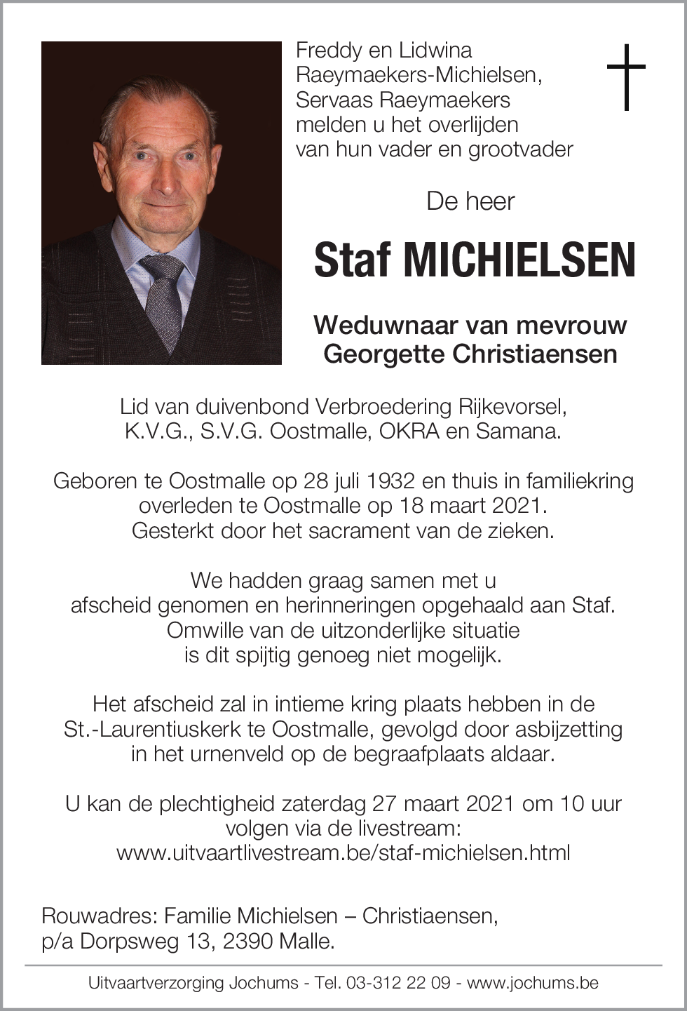 Staf Michielsen