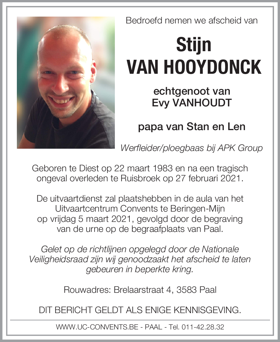 Stijn Van Hooydonck