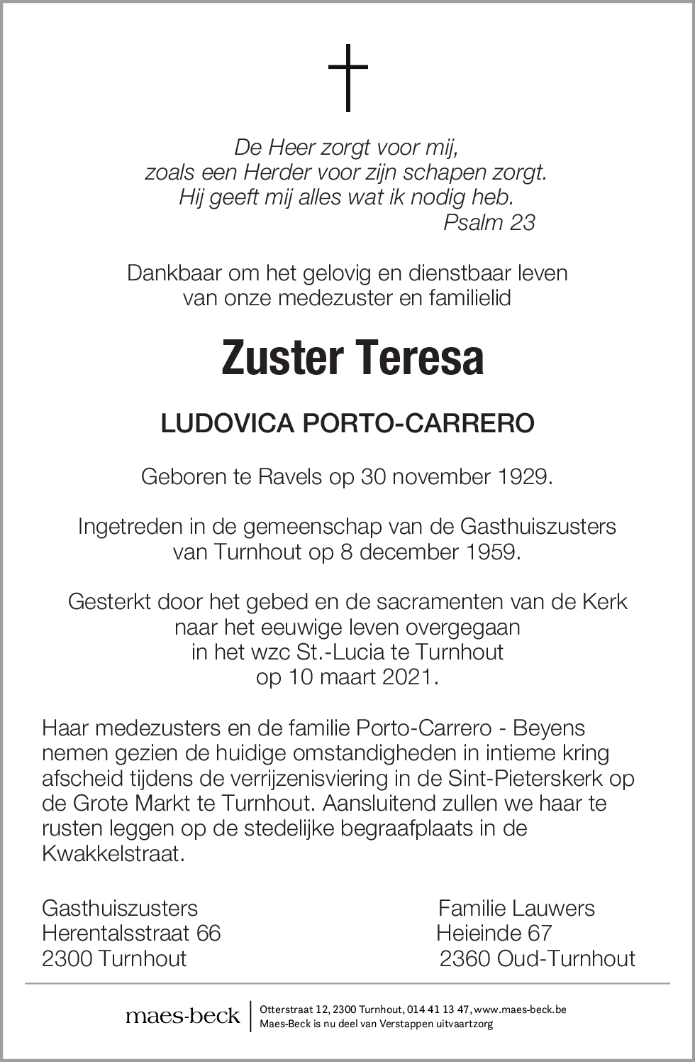 Teresa Ludovica Porto-Carrero