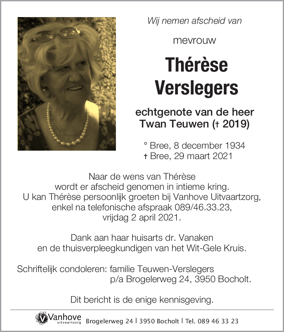 Thérèse Verslegers