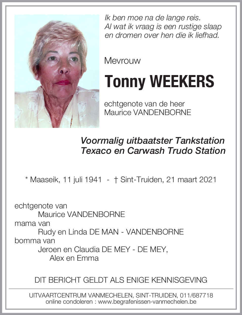 Tonny Weekers