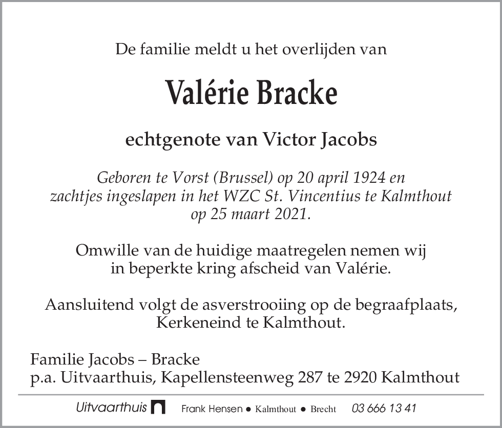 Valérie Bracke