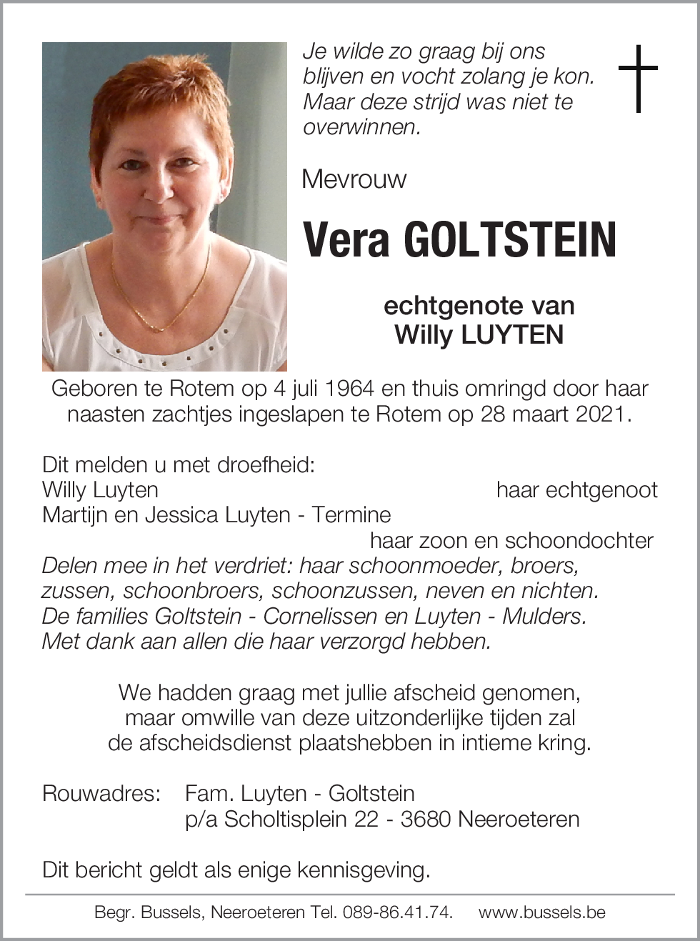 Vera GOLTSTEIN
