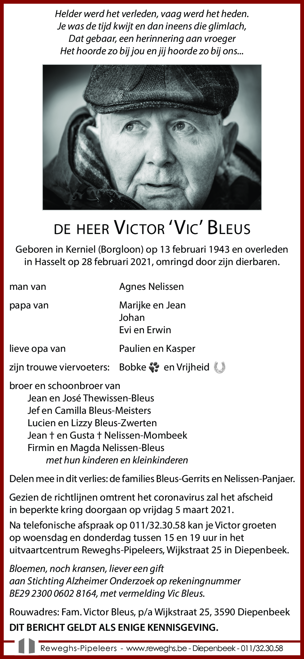 Victor 'Vic' Bleus