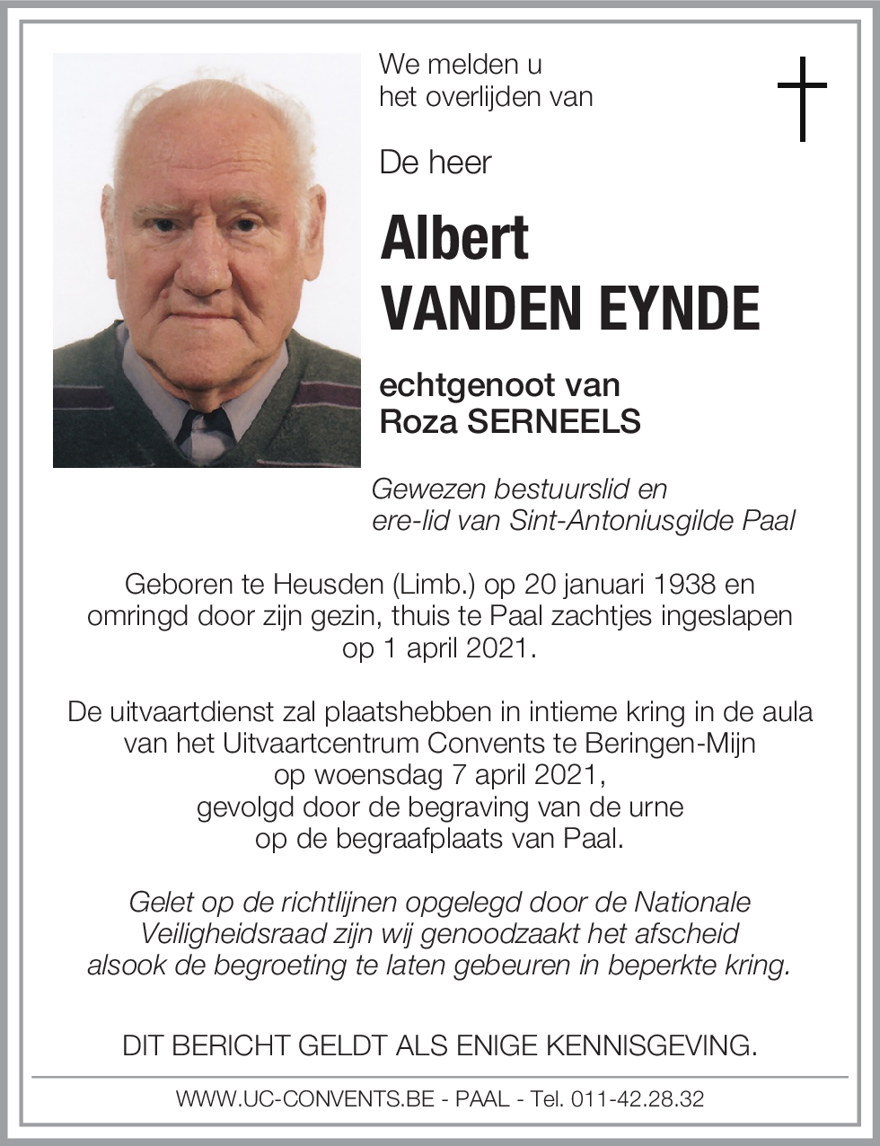 Albert Vanden Eynde