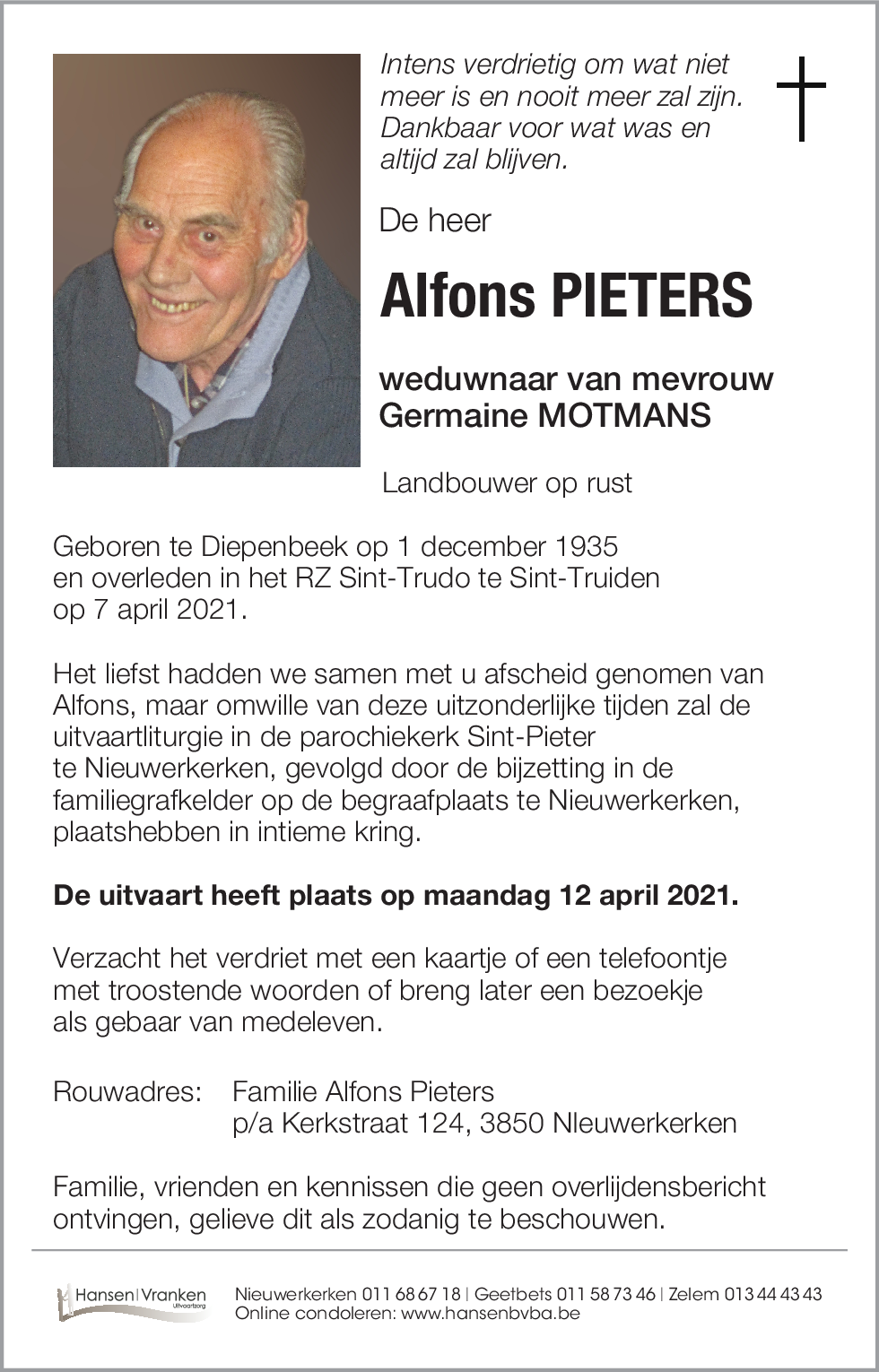 Alfons PIETERS