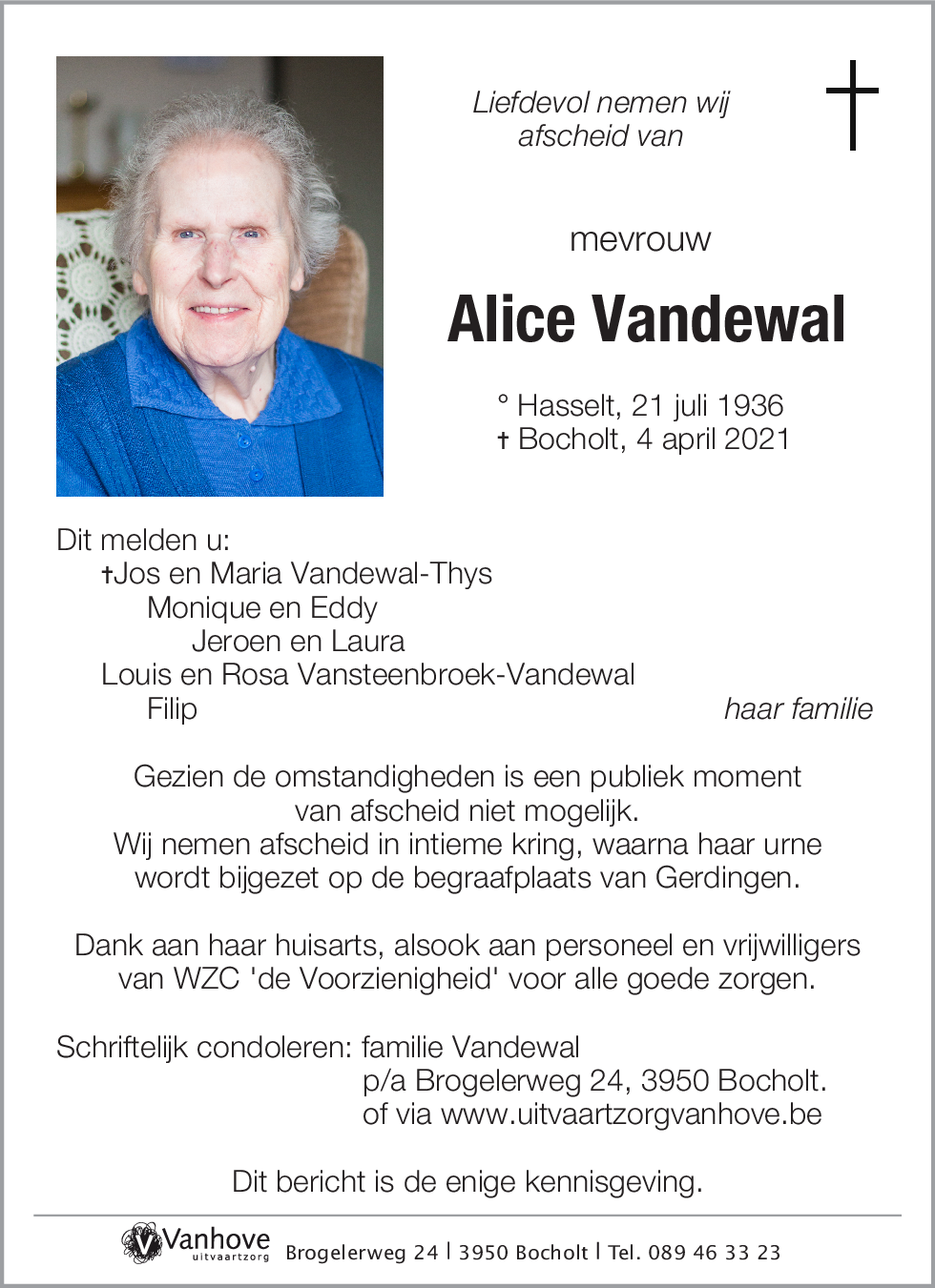 Alice Vandewal