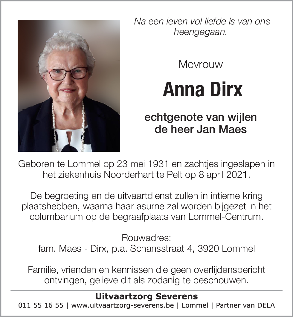Anna Dirx