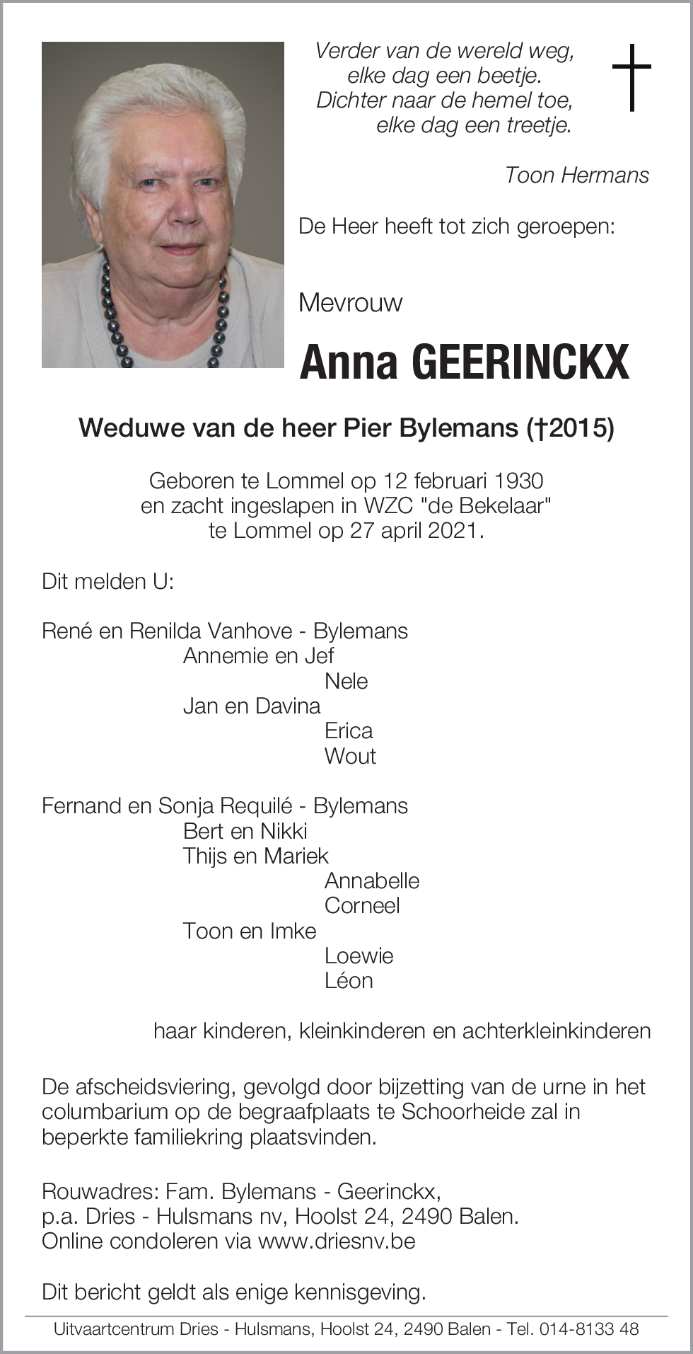 Anna Geerinckx