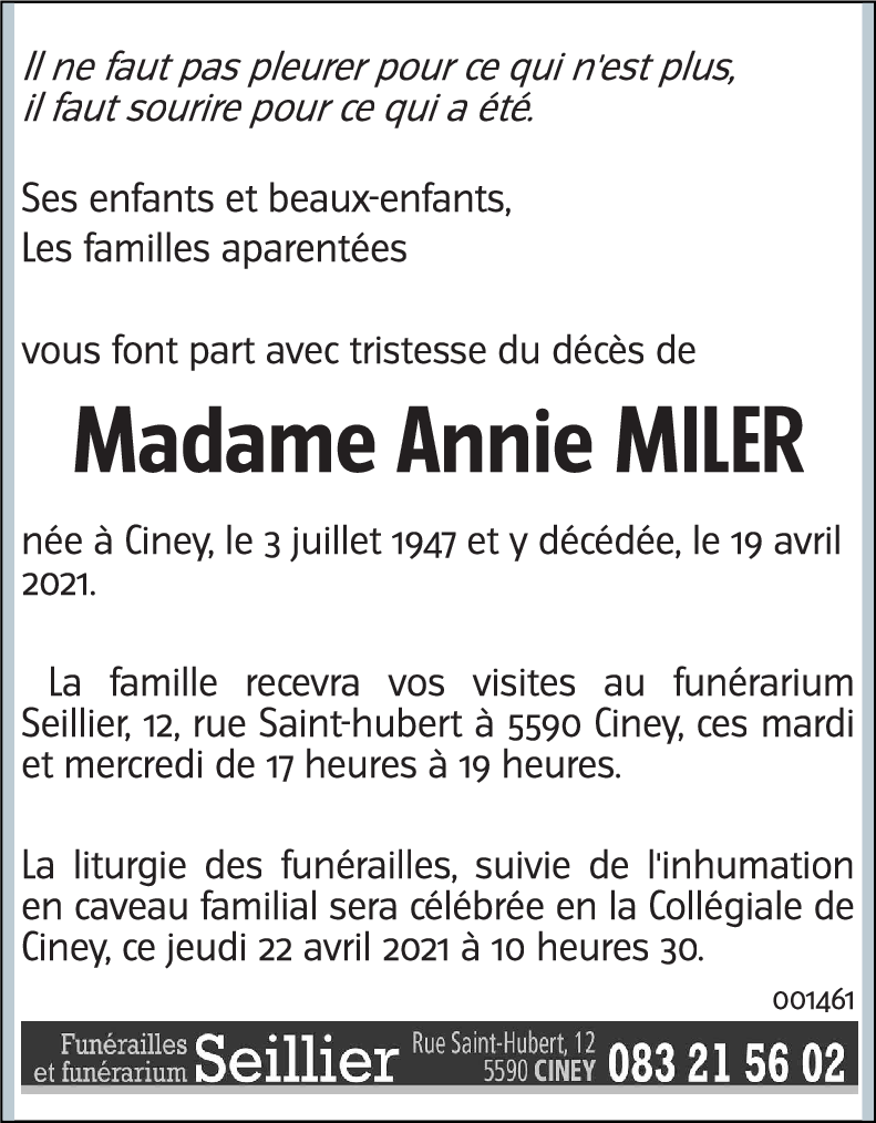 Annie MILER