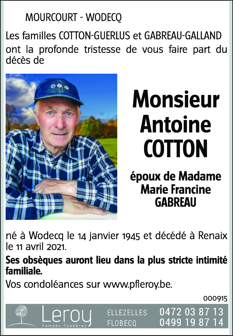 Antoine COTTON