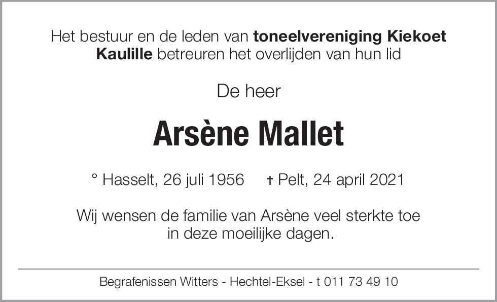 Arsène Mallet
