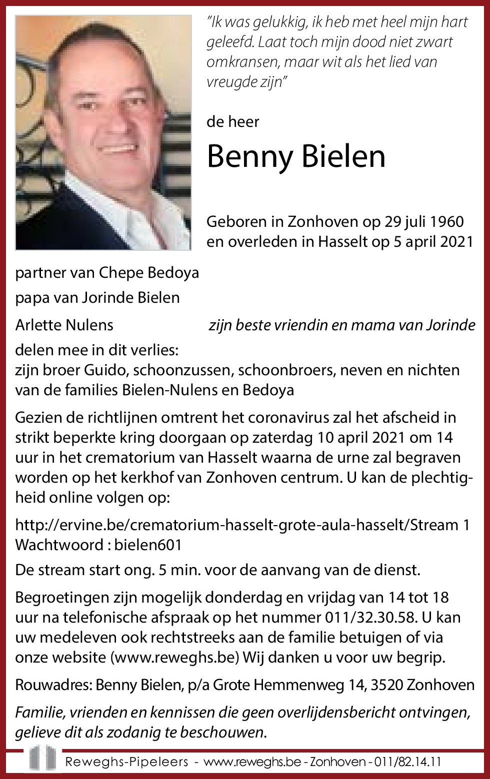 Bielen Benny