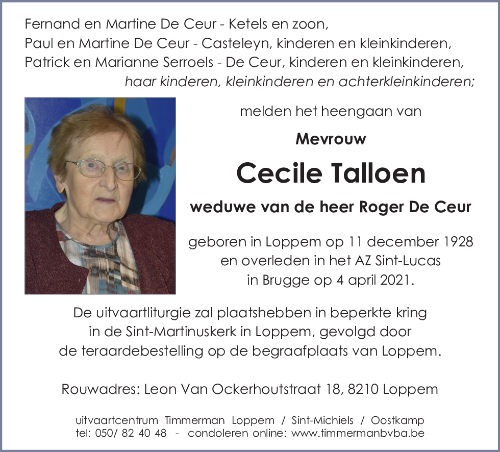 Cecile Talloen
