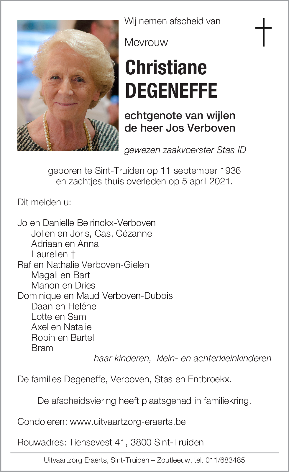 Christiane Degeneffe