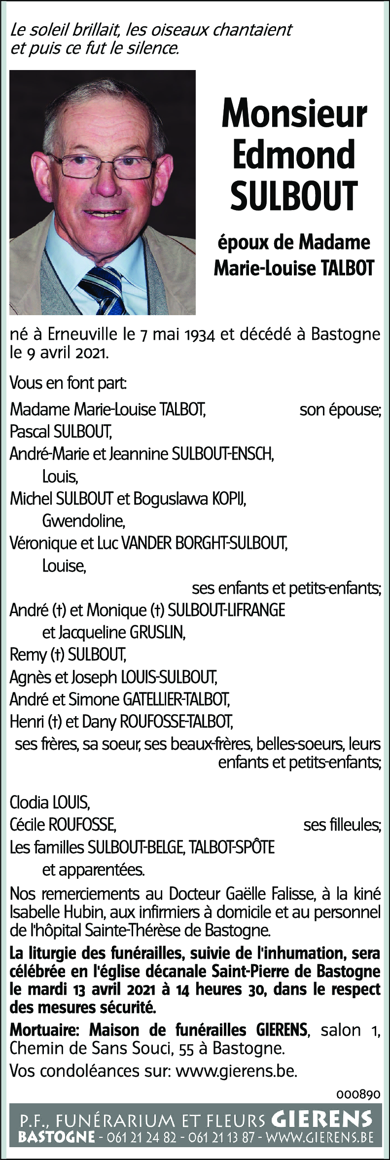 Edmond SULBOUT